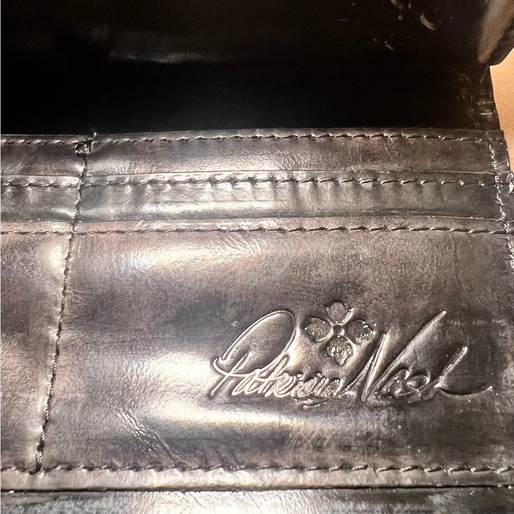 NWT Patricia Nash Tartan Cauchy Leather Framed Wallet
